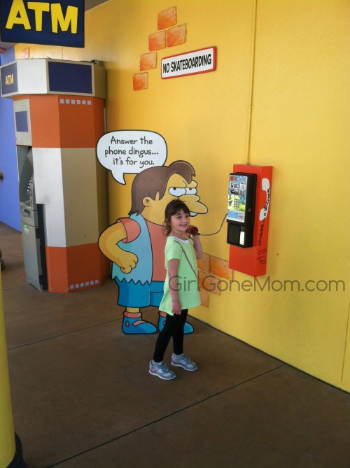 Simpsons: Visiting both parks in a single day at Universal Studios Orlando