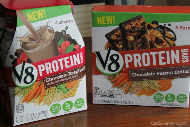 V8 Protein Bars and Shakes  #LoveV8Protein #CollectiveBias