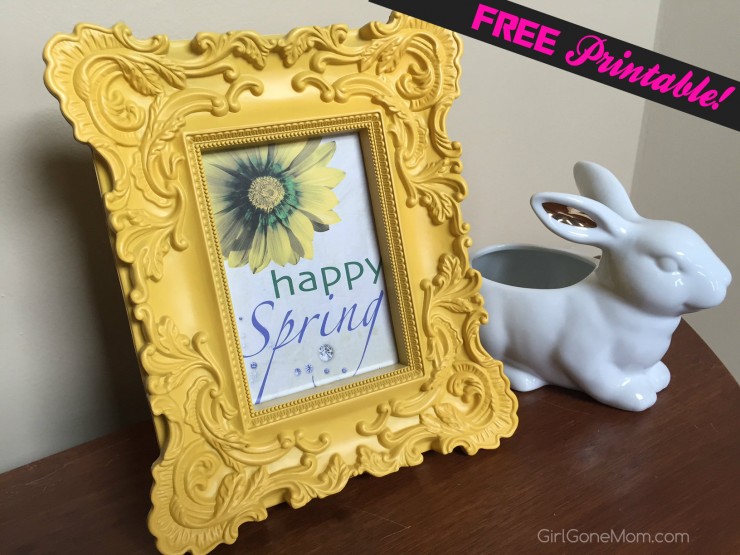 Free Happy Spring Printable