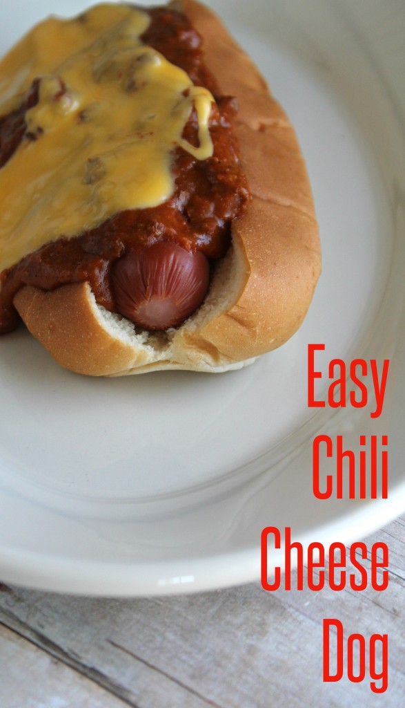 Easy Chili Cheese Dog
