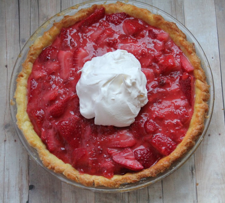 Fresh Strawberry Pie #PANFan
