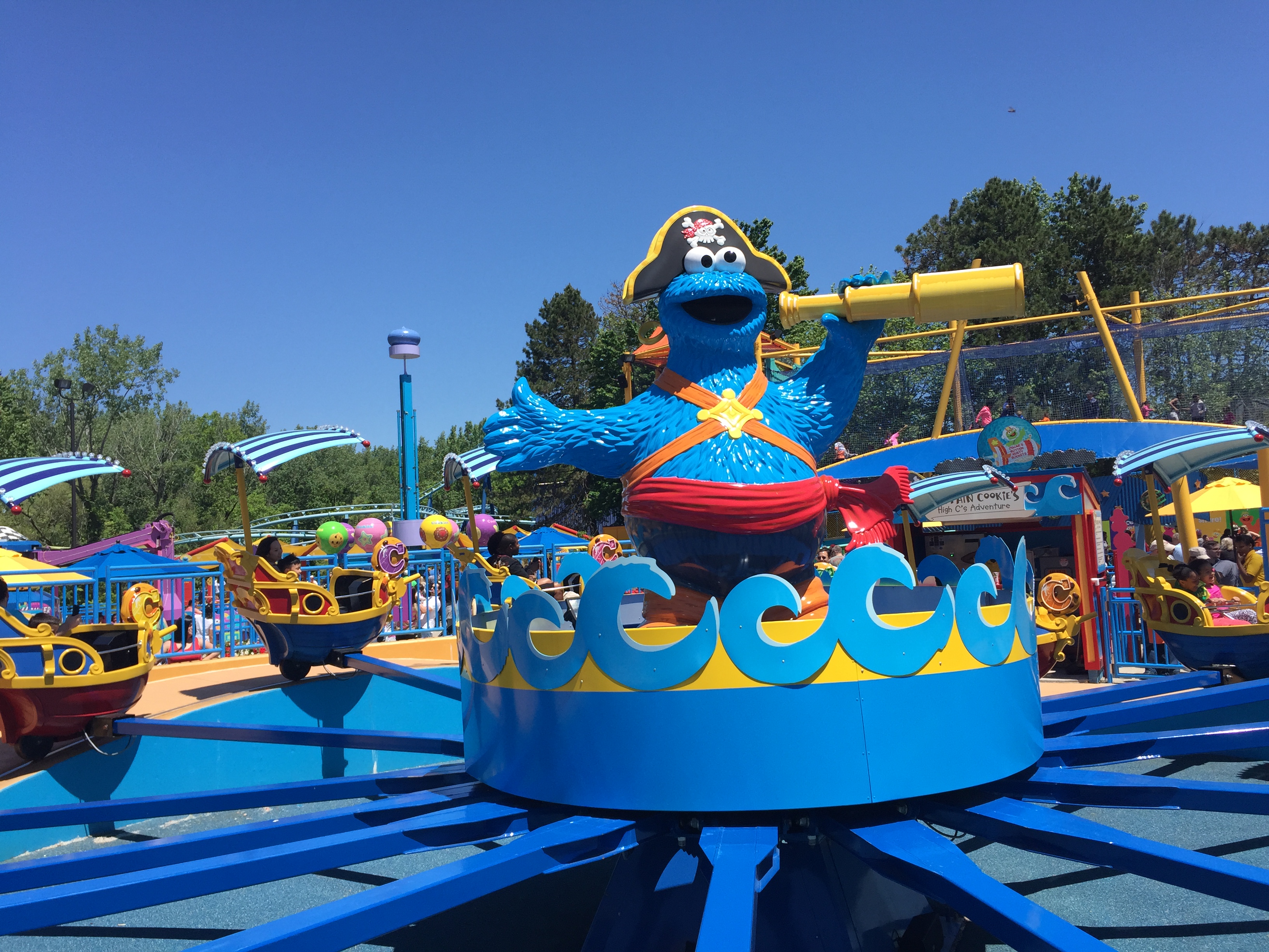 Sesame Place Cookie's Monster Land
