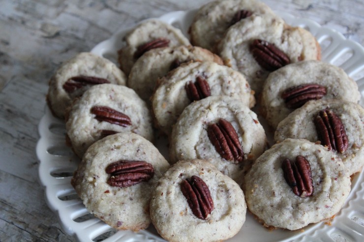 Pecan Thumbprint Cookies Recipe #MeAndMyTea