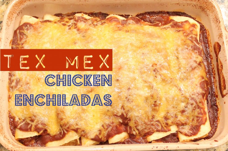 Tex Mex Chicken Enchiladas
