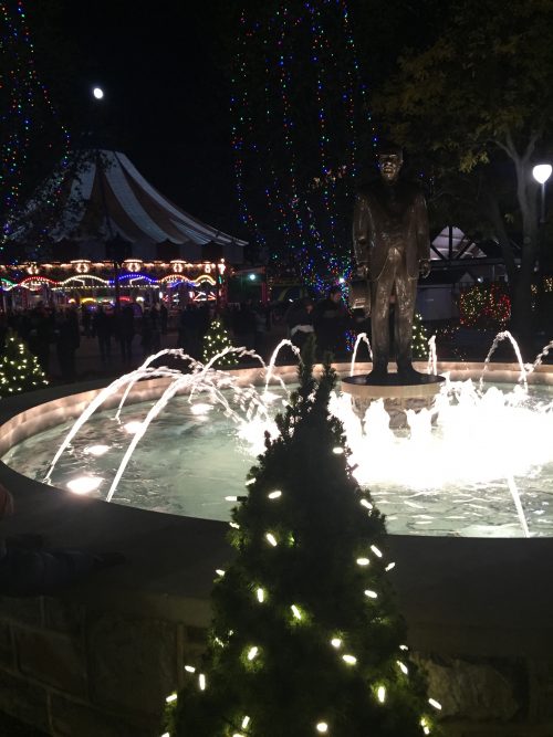 Hershey Park at Christmas