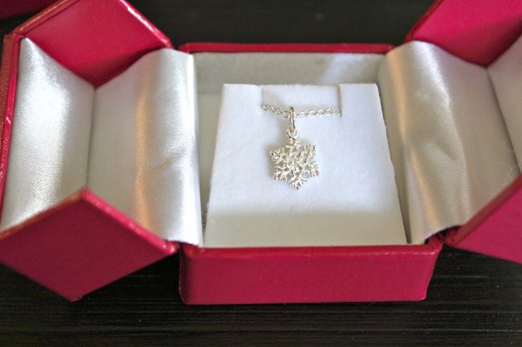 Helen Ficalora Sterling Snowflake Necklace