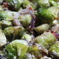 Creamy Roasted Brussels Sprouts