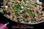 These chicken lettuce wraps are way better than Chang's and so easy to make at home!