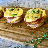 Bacon-Wrapped Omelette Muffins
